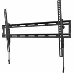 Heavy-duty flat TV wall mount for 40-70 inch screens with adjustable tilt brackets