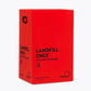 Set of 12 Bins Landfill General Waste Bin 60 Liters ECOBINS Lids, Office Bin Red - Australian Empire Shop