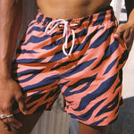 Skwosh Club MEN’S Shorts TIGER KING Smile Swim Short High Quality - Australian Empire Shop