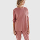 sleepwear set Long Sleeve Tshirt Loose, pant Pyjama Set Made Turky 100% Cotton - Australian Empire Shop