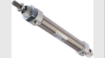 SMC pneumatic piston rod cylinder, 25mm bore, 100mm stroke, C85 series, double acting