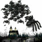 Spider Halloween 12X Black 7cm Spooky Party Favour Birthday Treat Bag ToysGames - Australian Empire Shop