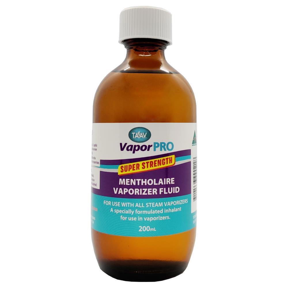 Taav Vapor PRO Super Strength Mentholaire Inhalant Fluid 200mL - Australian Empire Shop