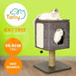 Taily Cat Tower Tree Scratcher Scratching Post Pole House Condo Toy Bed Wooden - Australian Empire Shop