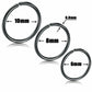 Unisex Small Fake Nose Ring Ear Lip Body Piercing Jewellery Silver Gold Black AU - Australian Empire Shop