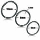 Unisex Small Fake Nose Ring Ear Lip Body Piercing Jewellery Silver Gold Black - Australian Empire Shop