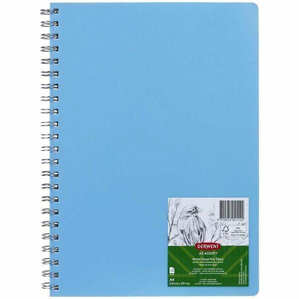 Visual Art Diary Book A4 120 page Sketch Drawing Painting Pad White Paper 110gsm - Australian Empire Shop