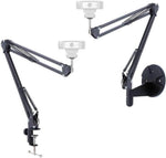 Webcam Stand Kit, 2in1 Wall Mount and Clamp Arm Holder for Logitech C920 C920s C - Australian Empire Shop