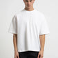 Weekend Cartel Classic T-Shirt in White Short sleeve crew neckline - Australian Empire Shop