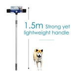 White Magic Natural Rubber Pet Hair Broom Remove Hair Scrubber Broom for CAT DOG - Australian Empire Shop