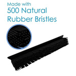 White Magic Natural Rubber Pet Hair Broom Remove Hair Scrubber Broom for CAT DOG - Australian Empire Shop