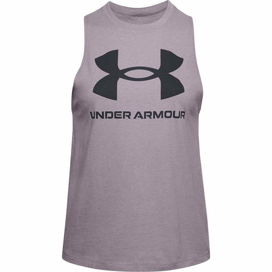 Women UNDER ARMOUR SPORTSTYLE Tank Sleeveless Gradien Workout Loose T-Shirt Tops - Australian Empire Shop