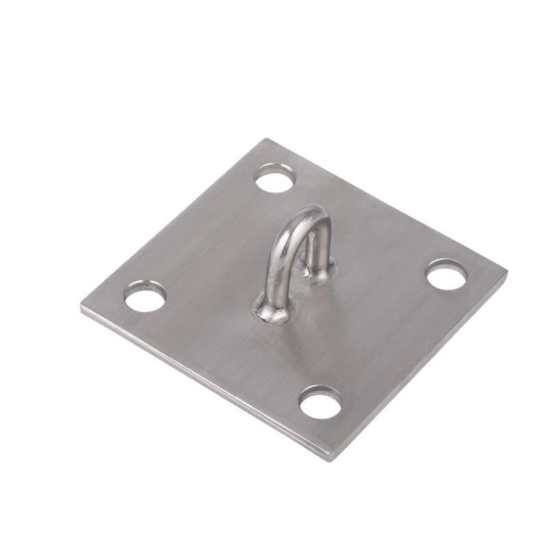 WPH-100S304 - Horizontal Wall Plates in Stainless Steel 100 x 100mm - Australian Empire Shop